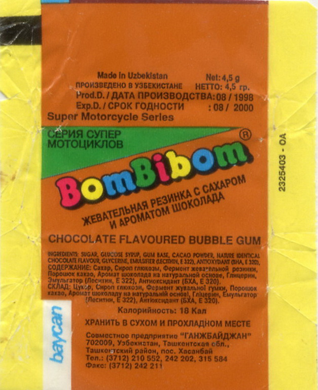 BomBibom – Baycan – Uzbekistan