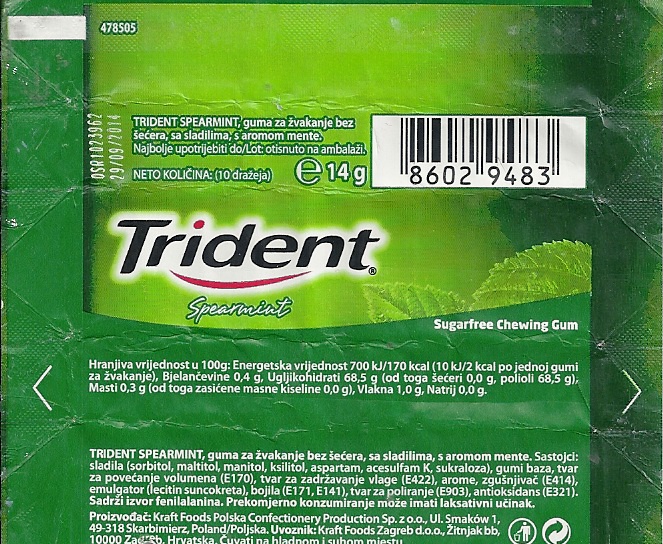 Trident  Kraft Foods Poland