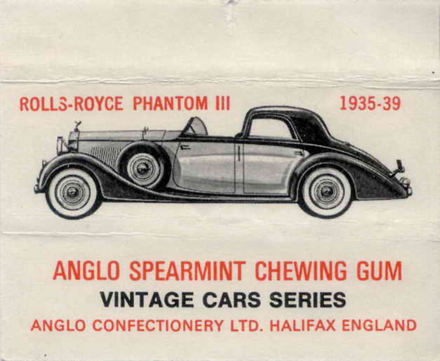 ANGLO-Vintage Cars Series