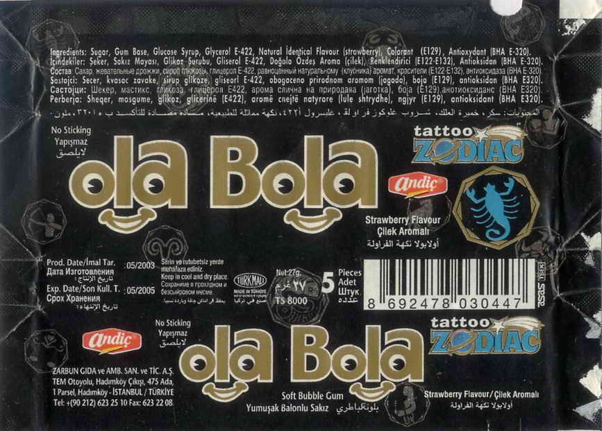 Ola Bola-Andic-Turkey