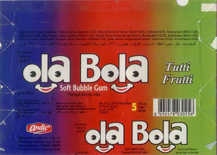 Ola Bola-Andic-Turkey