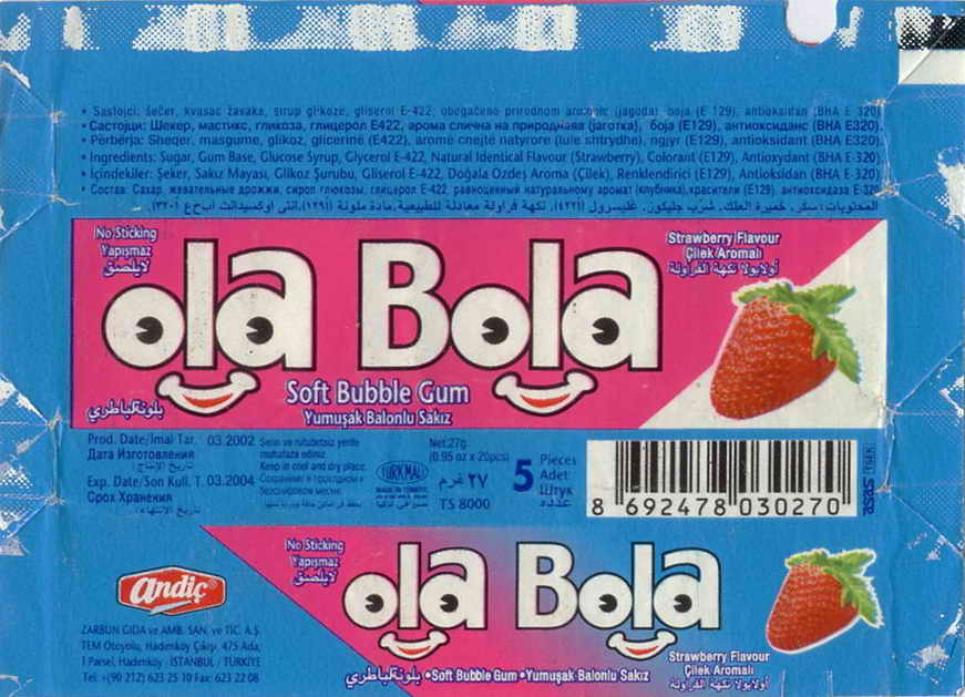 Ola Bola-Andic-Turkey