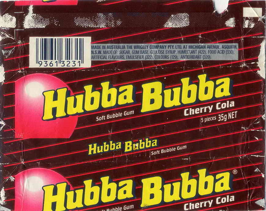Hubba Bubba-Australia