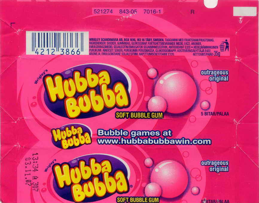 HUBBA BUBBA Sweden