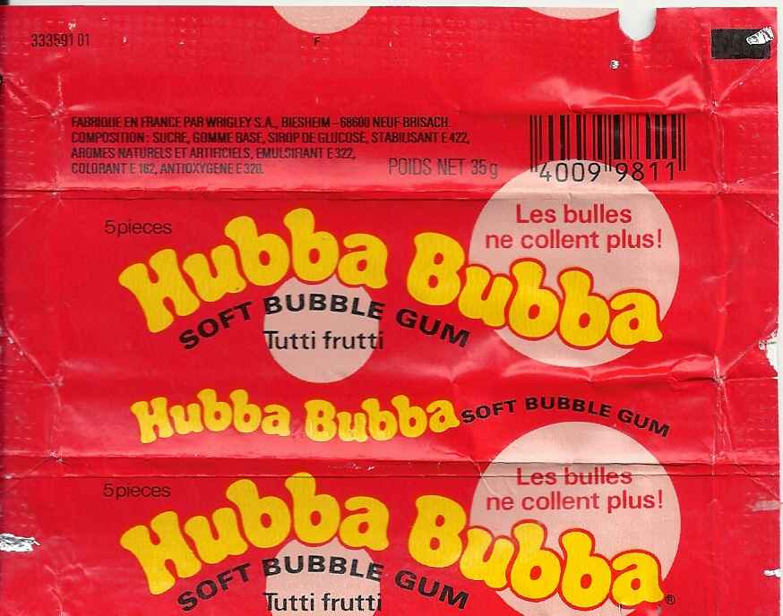 Hubba Bubba,Wrigley France