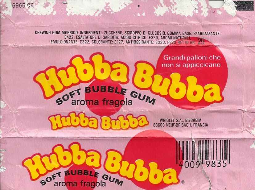 Hubba Bubba,Wrigley France