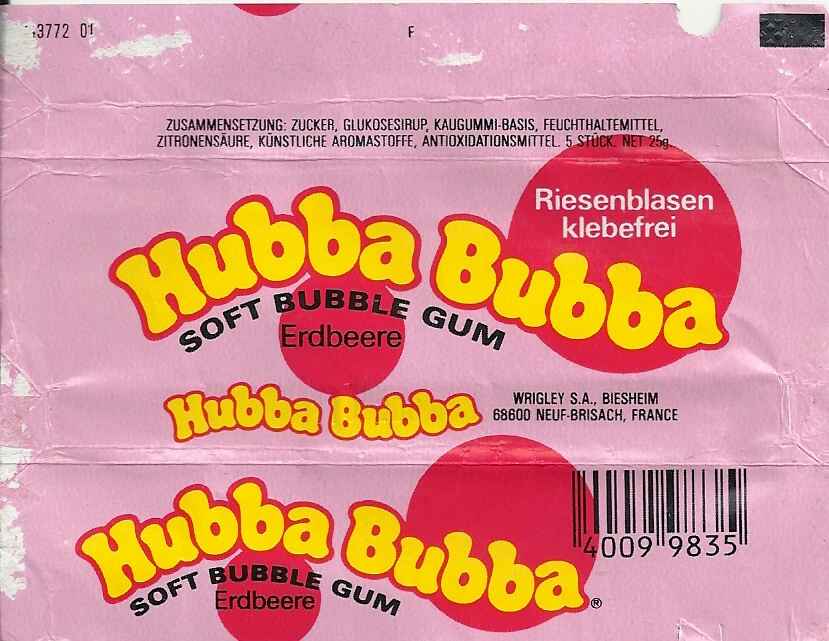 Hubba Bubba,Wrigley France