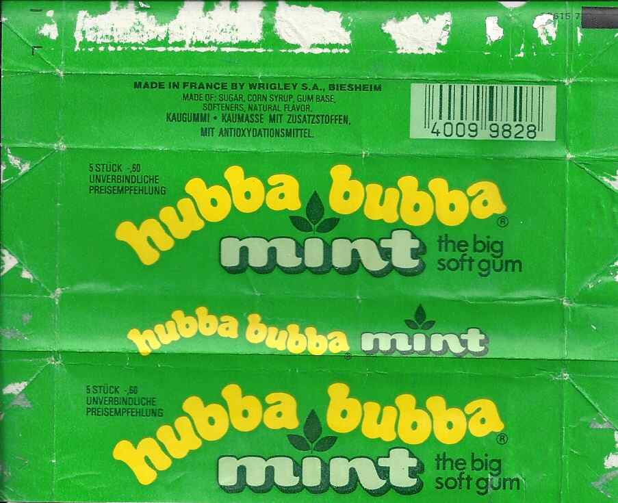 Hubba Bubba,Wrigley France