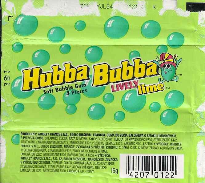 Hubba Bubba,Wrigley  Germany