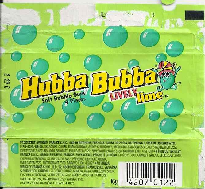 Hubba Bubba,Wrigley  Germany