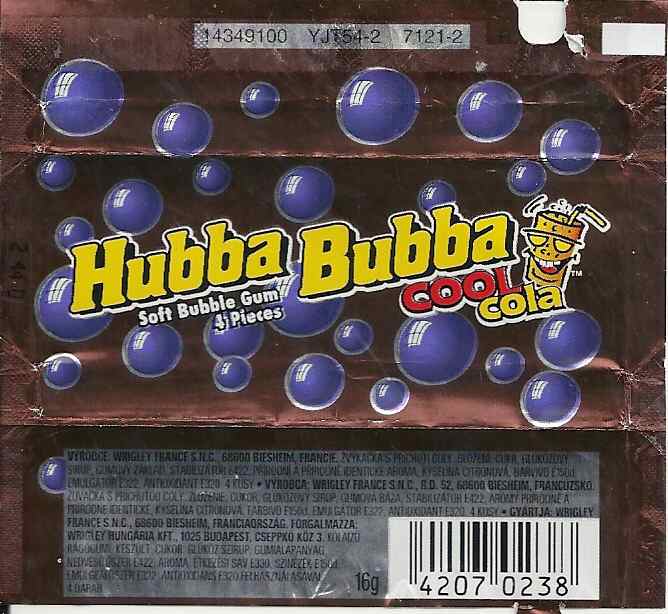 Hubba Bubba,Wrigley  Germany