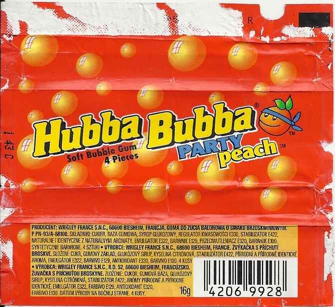 Hubba Bubba,Wrigley  Germany