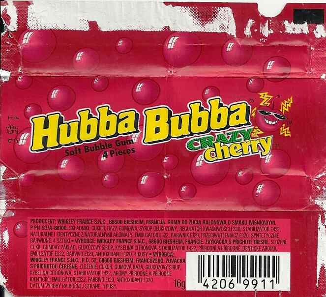 Hubba Bubba,Wrigley  Germany