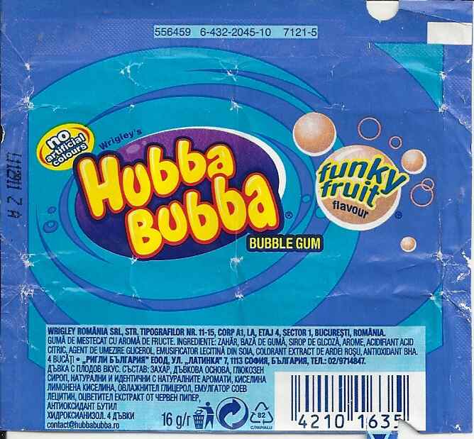 Hubba Bubba,Wrigley  Germany