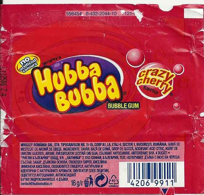 Hubba Bubba,Wrigley  Germany