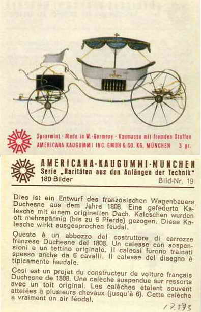 Americana  Raritäten aus den Anfängen der Technik 1968