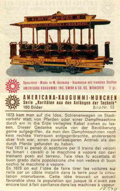 Americana  Raritäten aus den Anfängen der Technik 1968