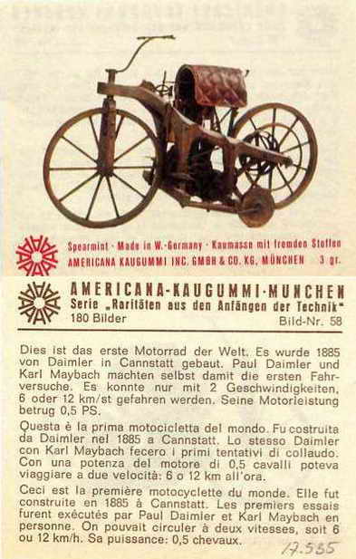 Americana  Raritäten aus den Anfängen der Technik 1968