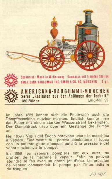 Americana  Raritäten aus den Anfängen der Technik 1968