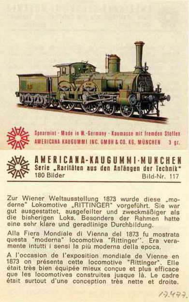 Americana  Raritäten aus den Anfängen der Technik 1968