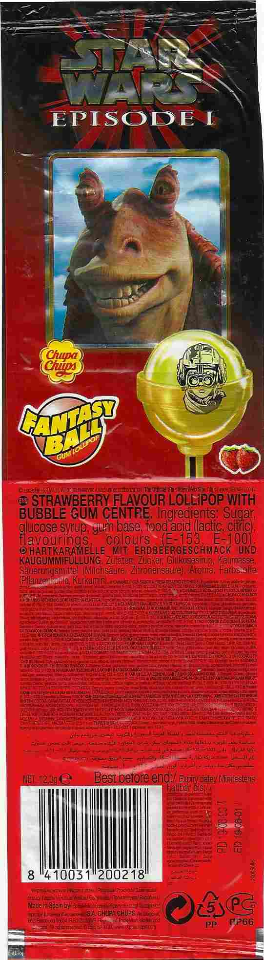 Fantasy Ball Chupa chups Spain