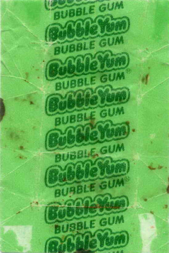 Bubble Yum – inner wrappers