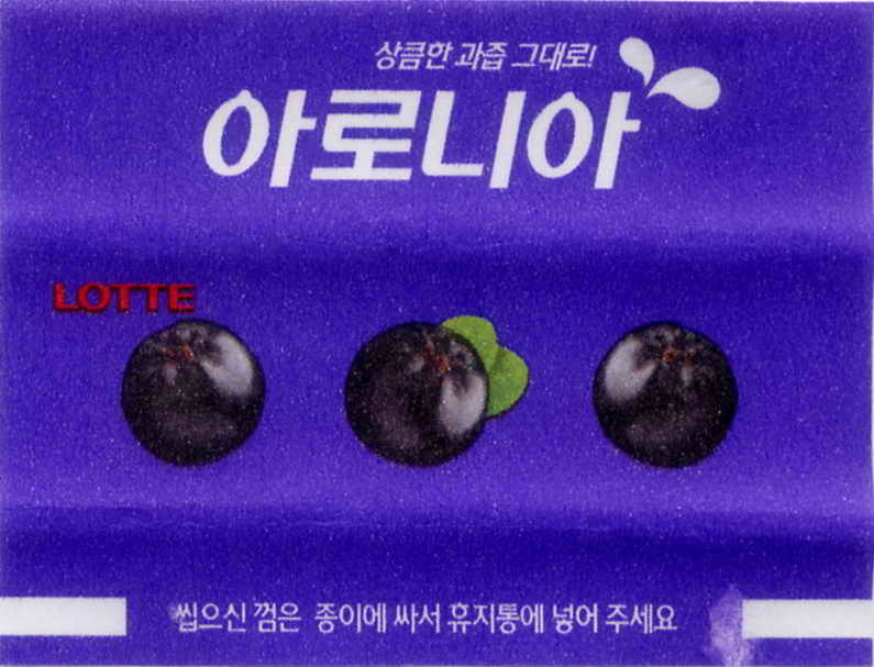 LOTTE -4- S.Korea sticks (A…D)