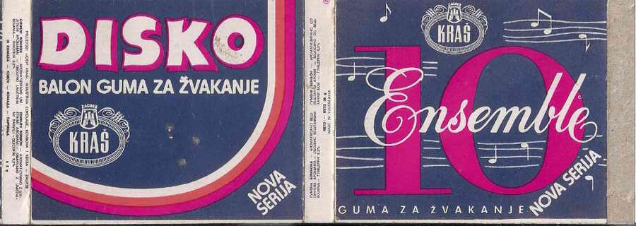 KRAS Yugoslavia Cigarettes packs