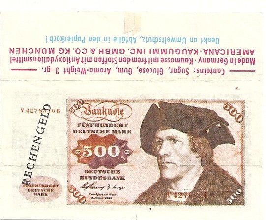 AMERICANA Germany/banknotes/