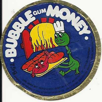 BUBBLE gum MONEY Hitschler Germany