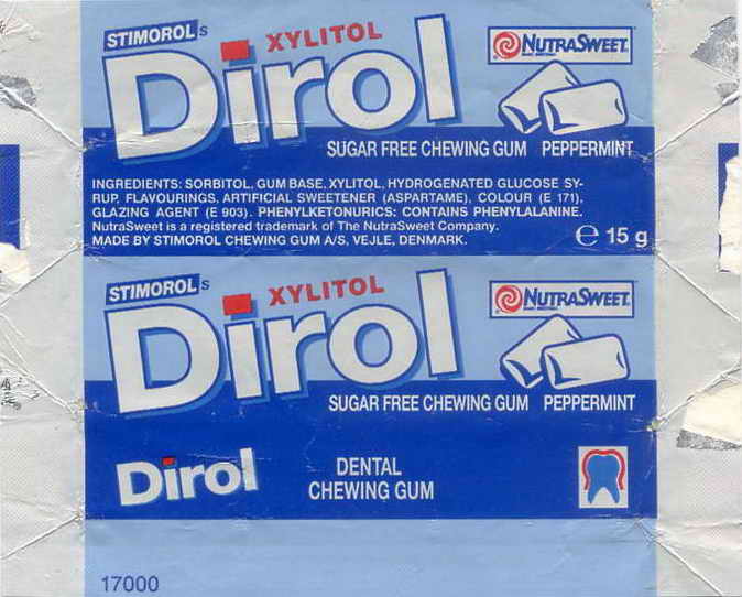 Dirol outer pellets