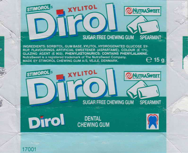 Dirol outer pellets