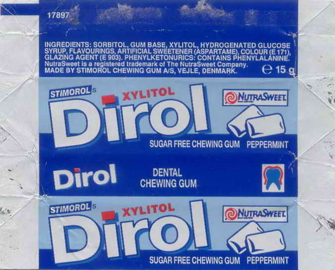 Dirol outer pellets