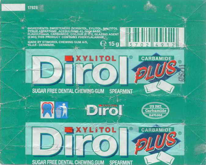 Dirol outer pellets