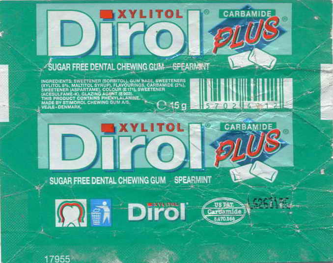 Dirol outer pellets