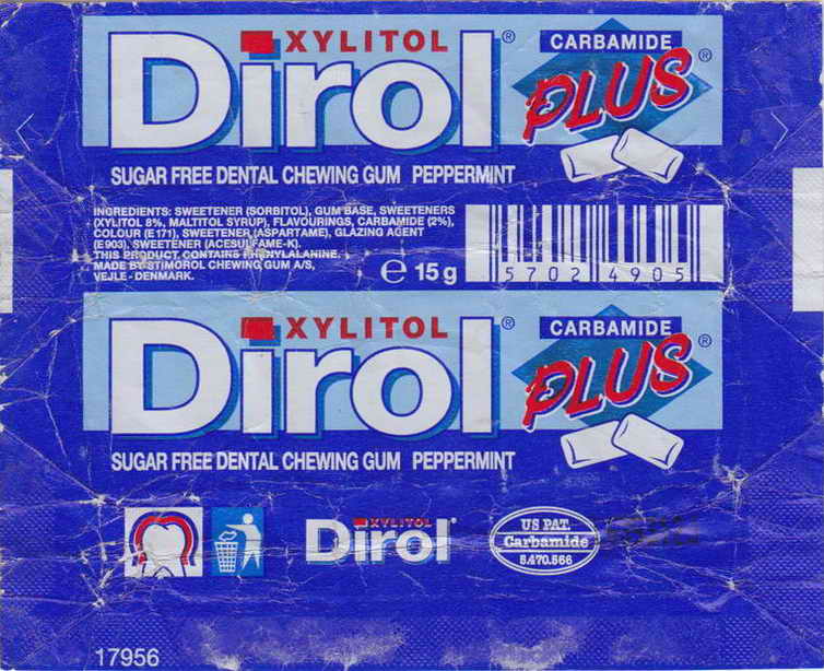 Dirol outer pellets