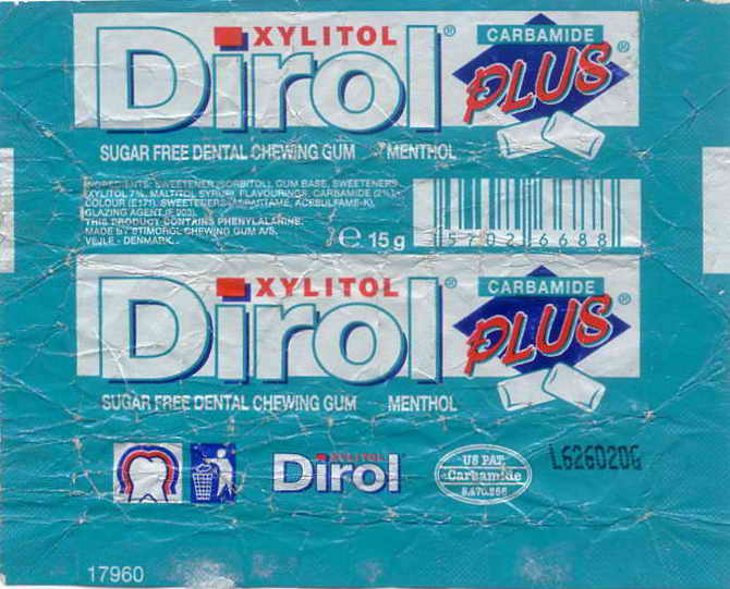 Dirol outer pellets