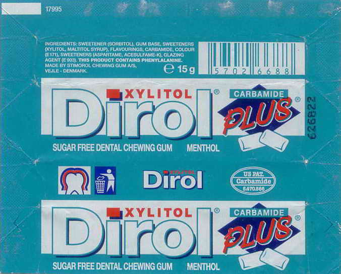 Dirol outer pellets