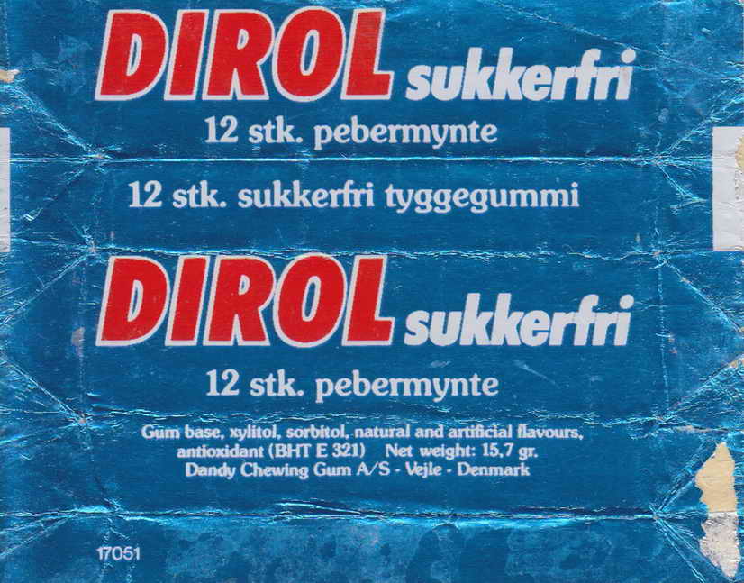 Dirol outer pellets