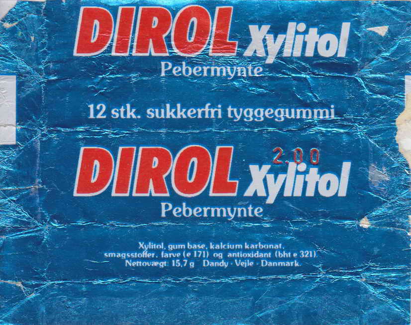 Dirol outer pellets