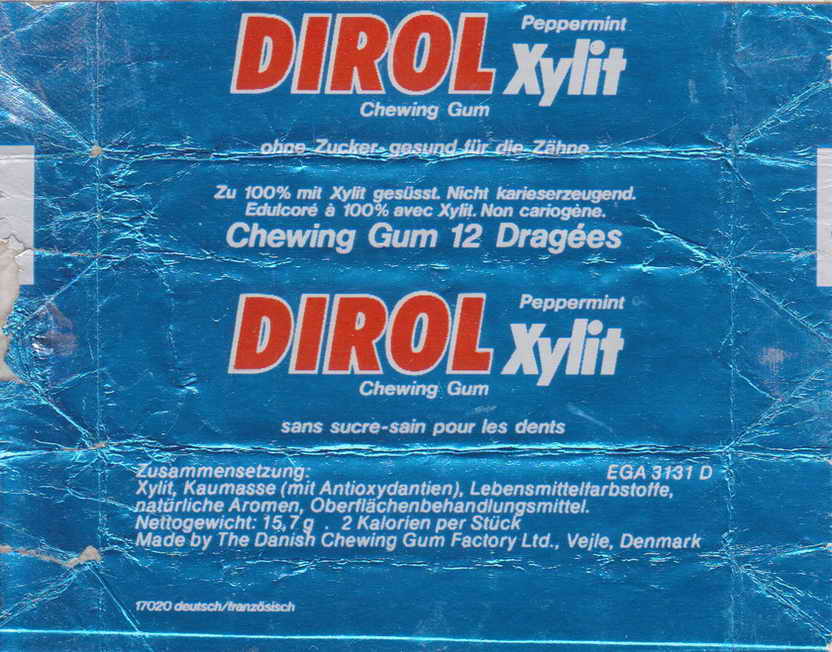 Dirol outer pellets