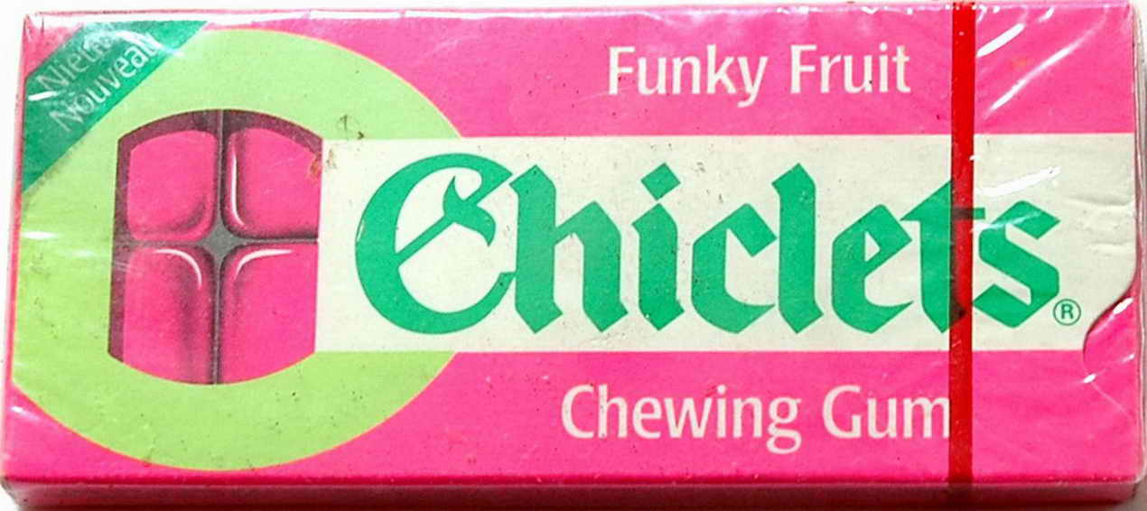 CHICLETS box pellets