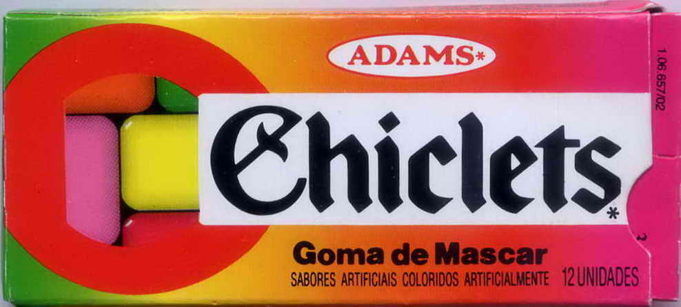 CHICLETS box pellets