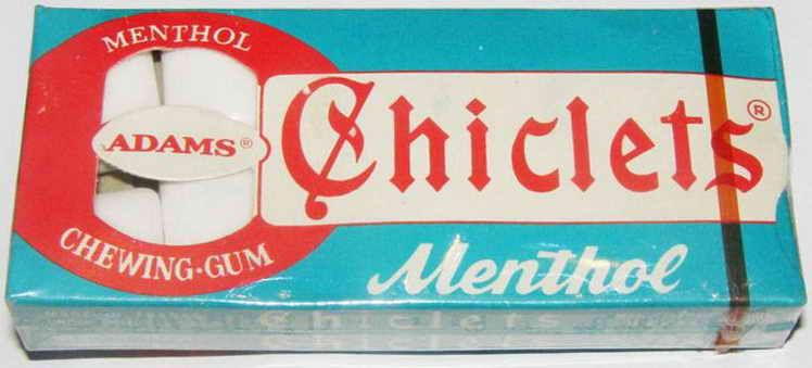 CHICLETS box pellets