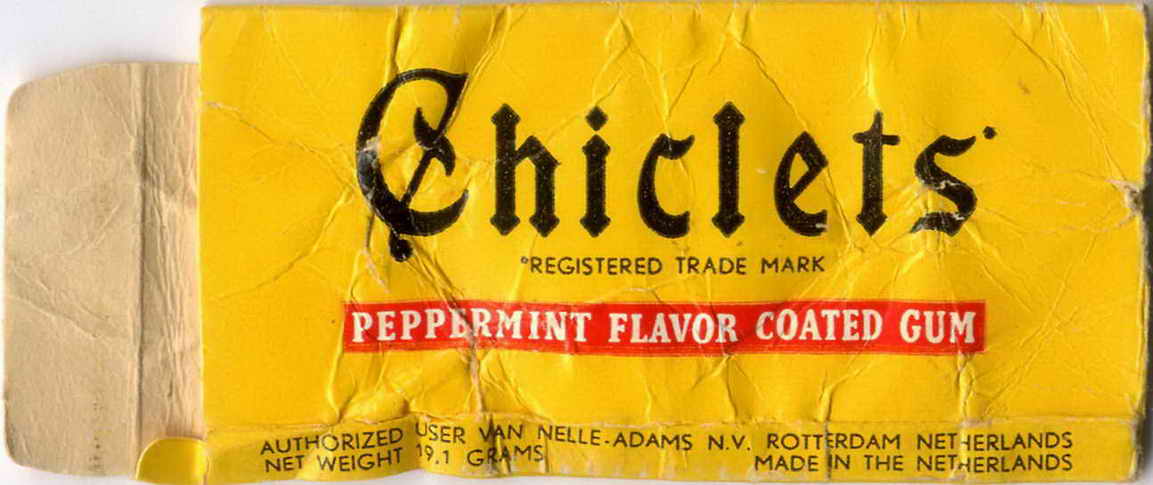 CHICLETS box pellets