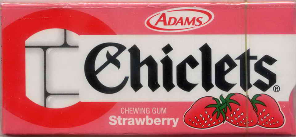 CHICLETS box pellets