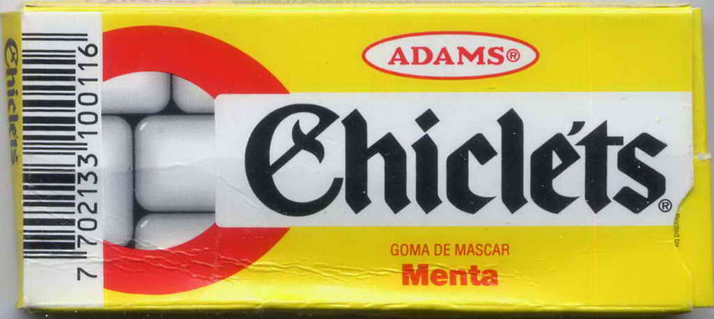 CHICLETS box pellets