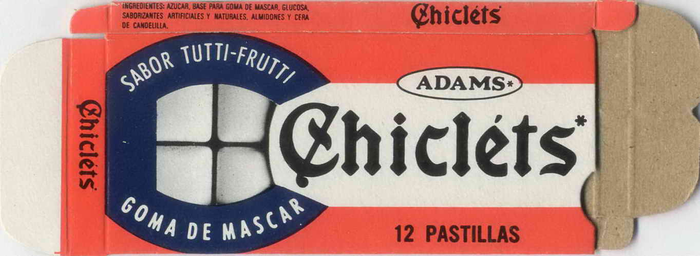 CHICLETS box pellets