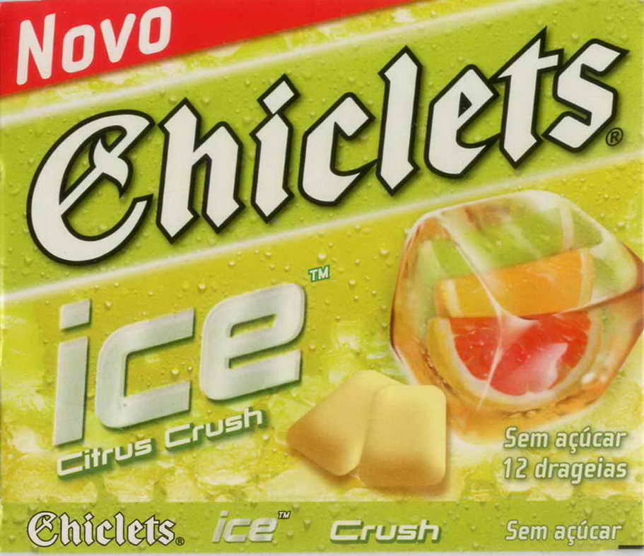 CHICLETS box pellets