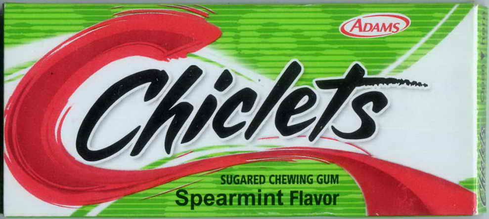 CHICLETS box pellets